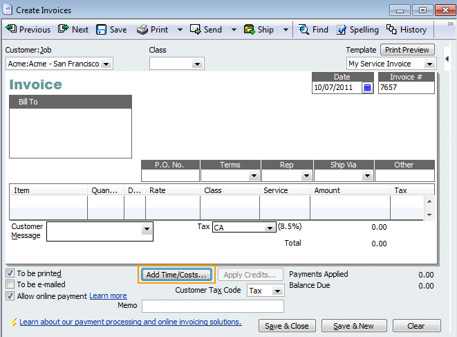 track expenses quickbooks